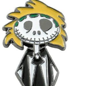 5/$20 Jack Skellington as Beetlejuice Lapel Pin Nightmare Before Christmas